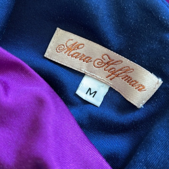 Mara Hoffman Purple and Blue Dress - Picture 4 of 6